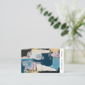 Vintage Kunsthandwerkskarte Visitenkarte (Stehend Vorderseite)