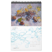Vintage Kunstkunst Schöne Ölgemälde 2026 Mauer Kalender (Mär 2027)