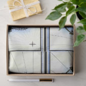 Vintage künstlerische Entdeckungsreise Seidenpapier (Geschenk)