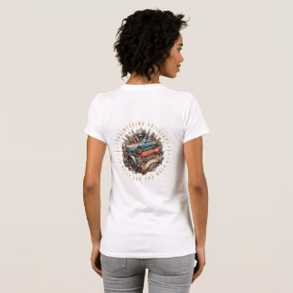 Vintage künstlerische Illustration des BMW Car Mot T-Shirt