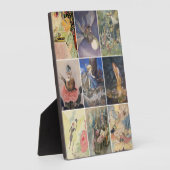 Vintage Kunstmalereien Fotoplatte (Seite)