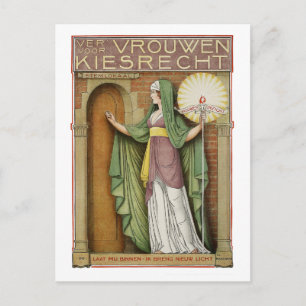 Vintage-Kunstpostkarte: Theo Molkenboer Postkarte