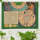 Vintage Kunsträder des Wahrsagens - Liebe Handtuch (Gefaltet)