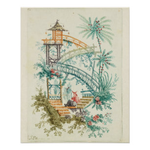 Vintage-Kunstwerk - Anne Allen Jean-Baptiste Pille Poster