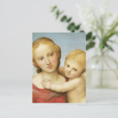 Vintage-Kunstwerk Postkarte (Stehend Vorderseite)