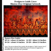 Vintage Kupfer-Blume und Frontplatte EJ8-Decoupage Seidenpapier