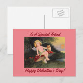 Vintage Kupille Feiertagspostkarte (Vorne/Hinten)