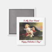 Vintage Kupille Magnet (Vorderseite/Rückseite)