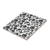 Vintage Kürbis-Rebe-Fliese Fliese (Seite)