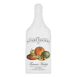 Vintage Kürbis Schneidebrett