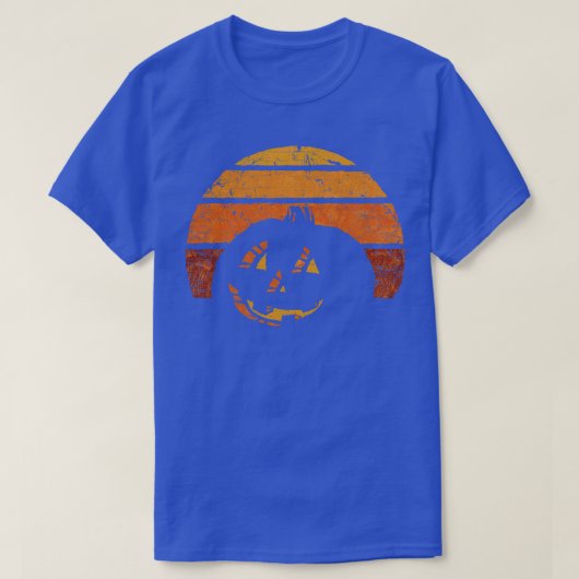 Vintage-Kürbis T-Shirt (Design vorne)