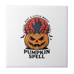 Vintage-Kürbis-Zauber-Halloween-Hexen-Hand-Kunst_1 Fliese