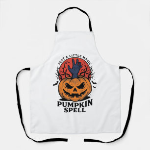 Vintage-Kürbis-Zauber-Halloween-Hexen-Hand-Kunst_1 Schürze