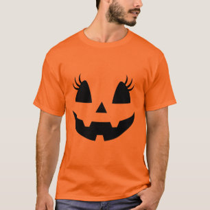 Vintage-Kürbisgesicht Jackolantern Jack O Lantern  T-Shirt