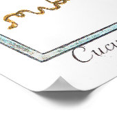 Vintage KürbisIllustration von Giorgio Bonelli Poster (Ecke)