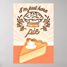 Vintage Kürbiskuchen-Illustration