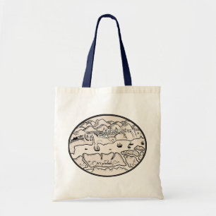 Vintage-Küsten-Erbe-Tasche Tragetasche