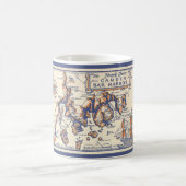 Vintage Küstenspezifische Tasse (Mittel)