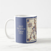 Vintage Küstenspezifische Tasse (Links)