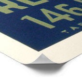 Vintage Küstenwache jetzt Schiffe WPA-Poster Poster (Ecke)