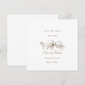 Vintage Kutschenfest Save The Date (Vorne/Hinten)