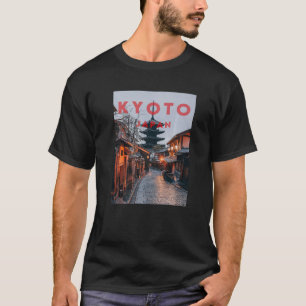 Vintage Kyoto Japan alte Straßenästhetik T-Shirt