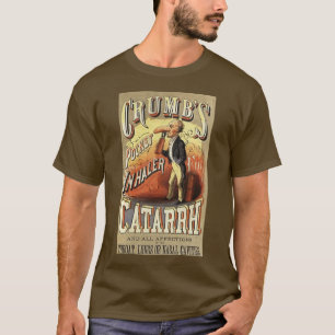 Vintage-Label-Kunst, Crumb's Taschen-Asthma-Inhala T-Shirt