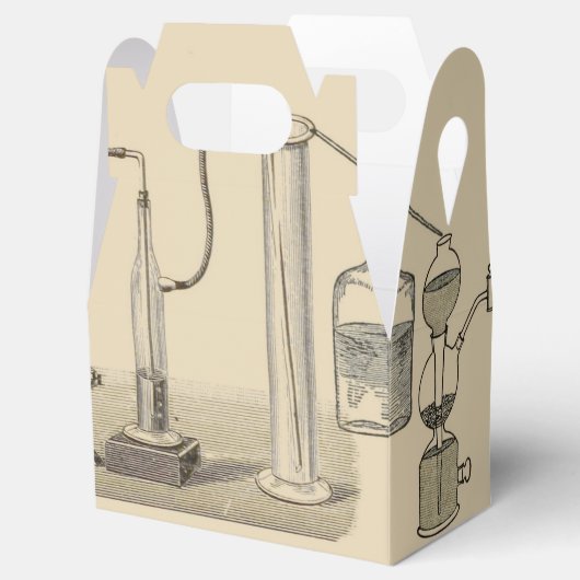 Vintage Labrador Geschenkschachtel (Geöffnet)