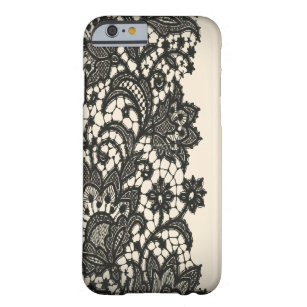 Vintage Lace beige Paris Mode Barely There iPhone 6 Hülle