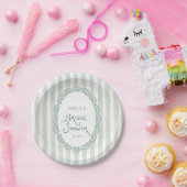 Vintage Lace Bridal Shower Pappteller (Party)