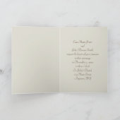 Vintage Lace Einladung (Innenseite)