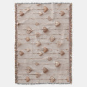 Vintage Lace Heart Strings Decke (Vorderseite Vertikal)