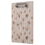 Vintage Lace Heart Strings Klemmbrett (Links)