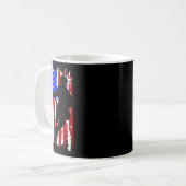 Vintage Lacrosse Kaffeetasse (Vorderseite Links)