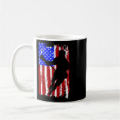 Vintage Lacrosse Kaffeetasse (Links)