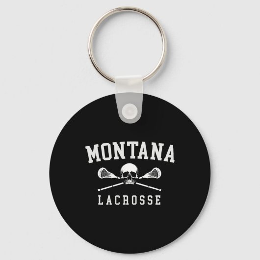 Vintage Lacrosse Montana Schlüsselanhänger (Vorderseite)