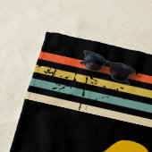 Vintage Lacrosse Personalisiert Strandtuch (Beispiel)