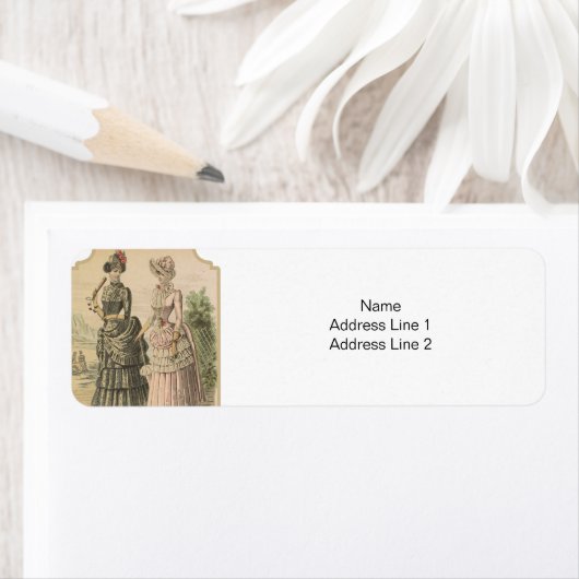 Vintage Ladenrücksendeadresse (Insitu)