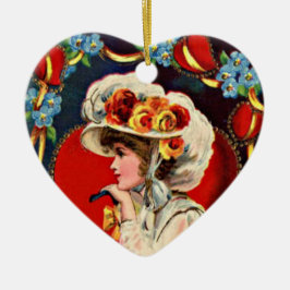 Vintage Lady Fashion Ornament