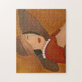 Vintage Lady in Hat Puzzle