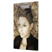 Vintage Lady Klemmbrett (Links)