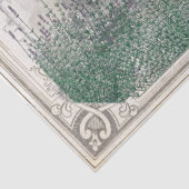 Vintage Lady Lavender Garden Seidenpapier (Detail)