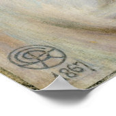 Vintage Lady Lilith by Dante Gabriel Rossetti      Poster (Ecke)