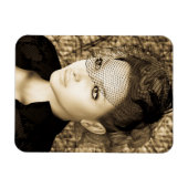 Vintage Lady Magnet (Horizontal)