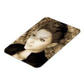 Vintage Lady Magnet (Linke Seite)