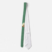 Vintage Lady mit Boston Terrier Krawatte (Rückseite)