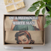 Vintage Lady mit Zitat Confidence Dekoupage Seidenpapier (Geschenk)