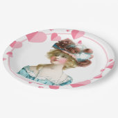 Vintage Lady Moderne Paper Teller (Schrägansicht)