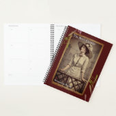 Vintage Lady Next Kapitel Zitat Red Journal Planer (Anzeige)