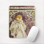 Vintage Lady of the Camellias von Alphonse Mucha Mousepad (Mit Mouse)